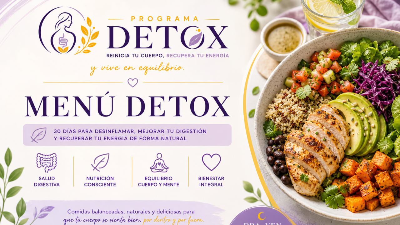 Menú completo de 15 días